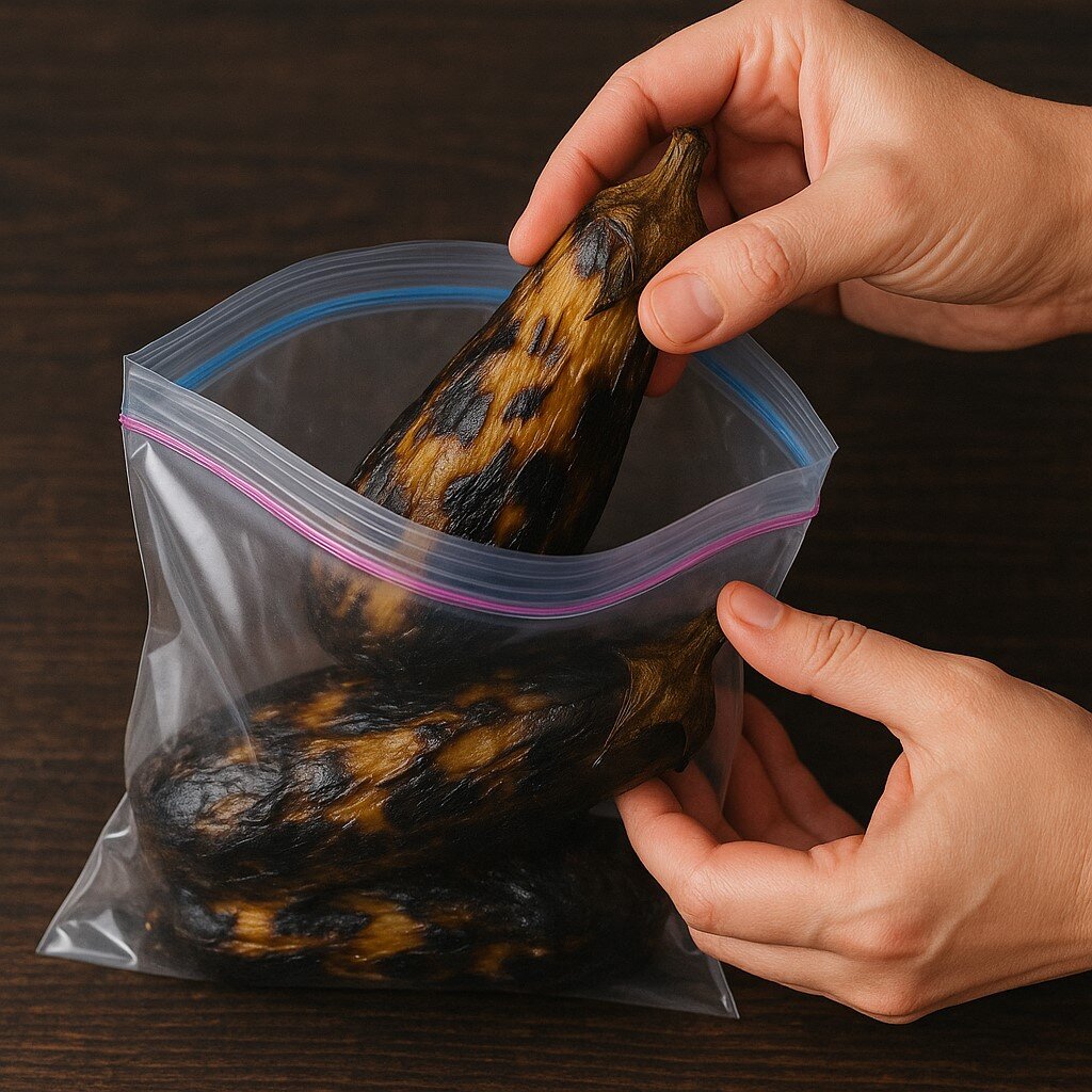 روشهای پوست کندن بادمجان کبابی بدون خراب شدن بافت آن