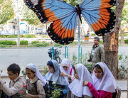 پخش فیلم برای دانش آموزان نابینا در جشنواره کودک و نوجوان | تصاویر