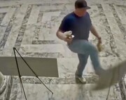 حمله به ساختمان کنگره آمریکا + فیلم | این بخش از کنگره آسیب جدی دید