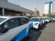 آغاز فعالیت ۱۰۰ دستگاه تاکسی برقی شاسی بلند در تهران