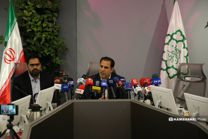 نشست خبری شهردار منطقه ۱۳