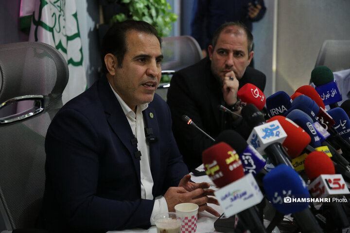 نشست خبری شهردار منطقه ۱۳