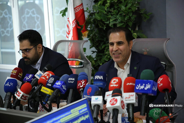 نشست خبری شهردار منطقه ۱۳