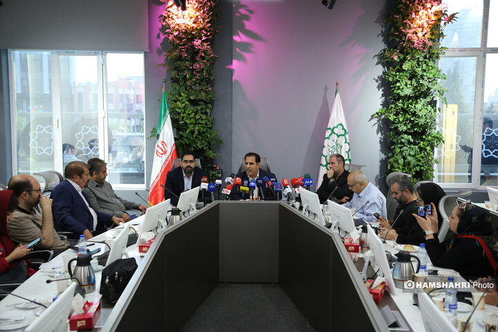 نشست خبری شهردار منطقه ۱۳