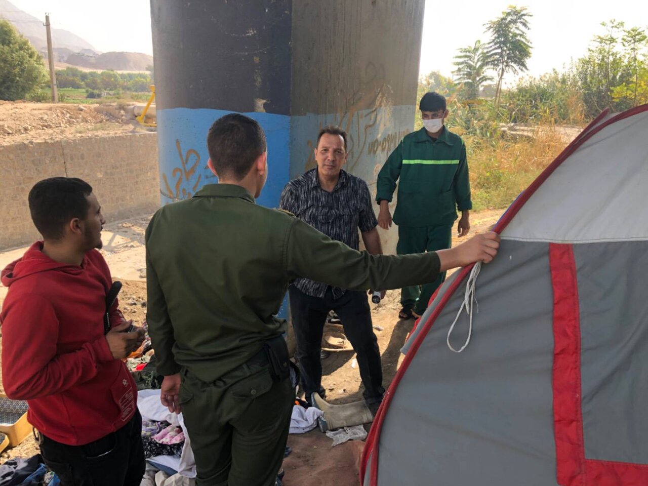 پاکسازی جنوب تهران از معتادان