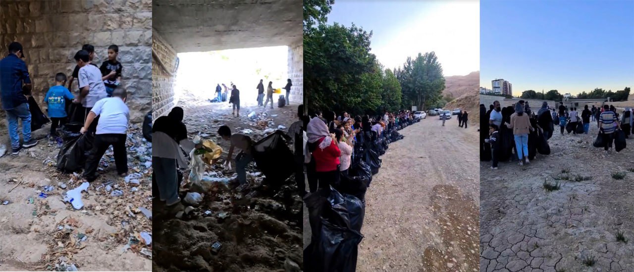 استقبال از پرندگان مهاجر در رودخانه خشک | مردم دست به کار شدند