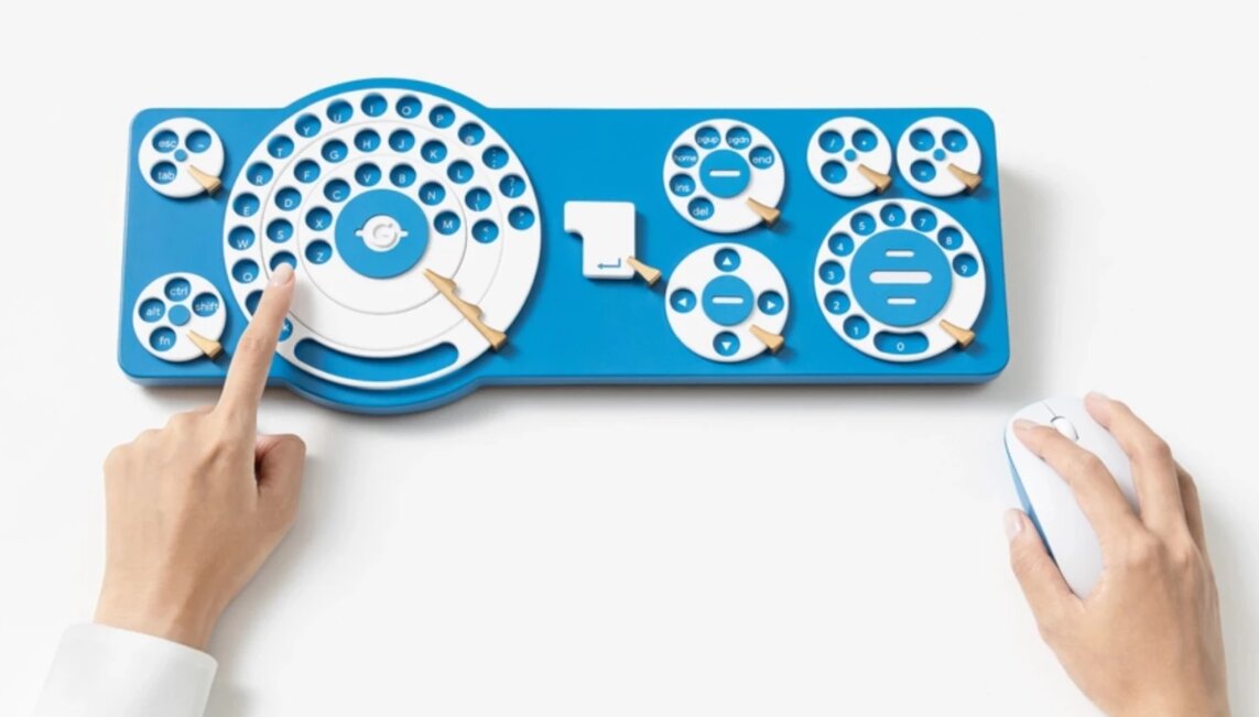 خلاقیت عجیب گوگل | این کیبورد تایپ کردن را سخت میکند