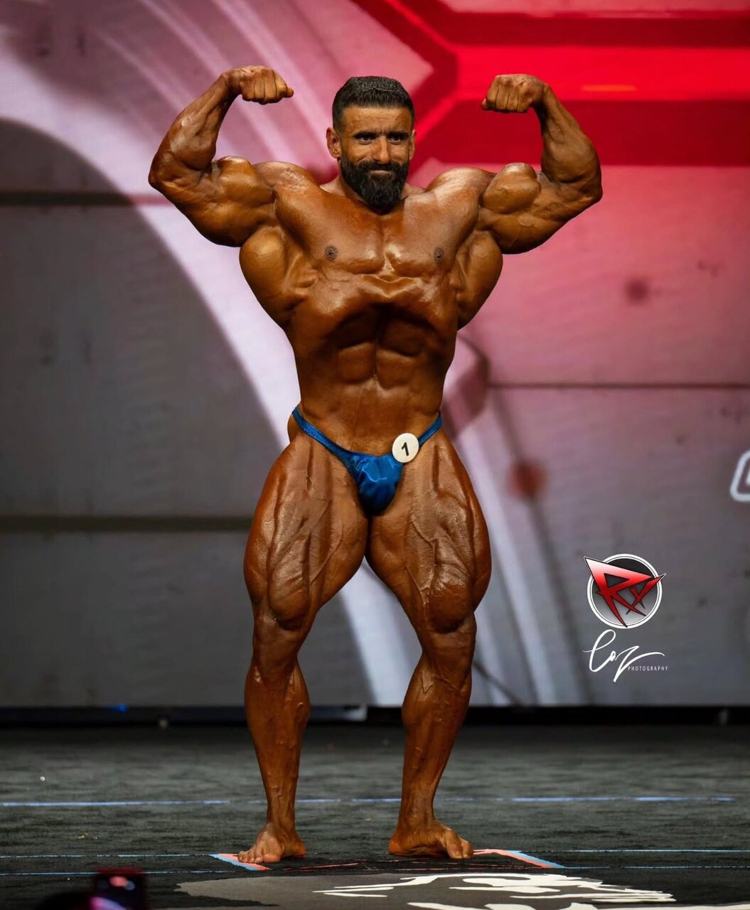 چند قاب از گرگ پارسی در دور اول مستر المپیا ۲۰۲۵ | تصاویر