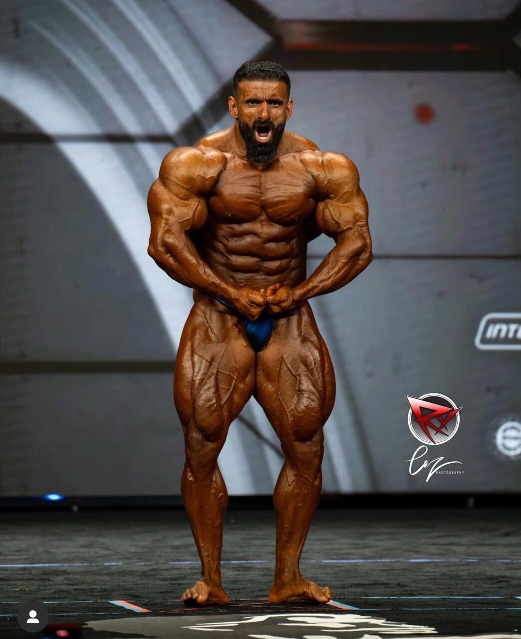 چند قاب از گرگ پارسی در دور اول مستر المپیا ۲۰۲۵ | تصاویر