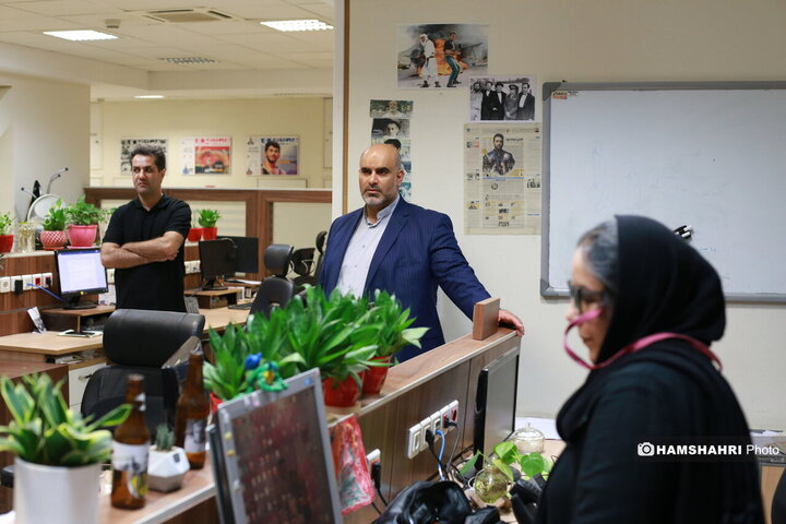 بازدید معاون شهردار تهران از همشهری