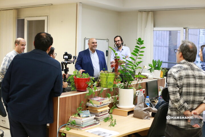 بازدید معاون شهردار تهران از همشهری