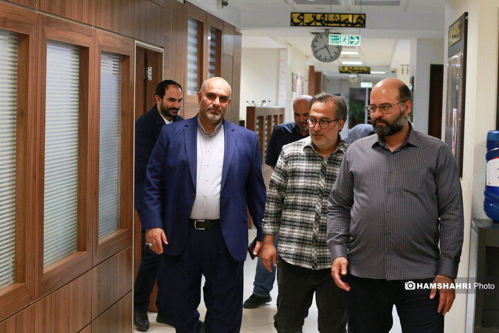 بازدید معاون شهردار تهران از همشهری