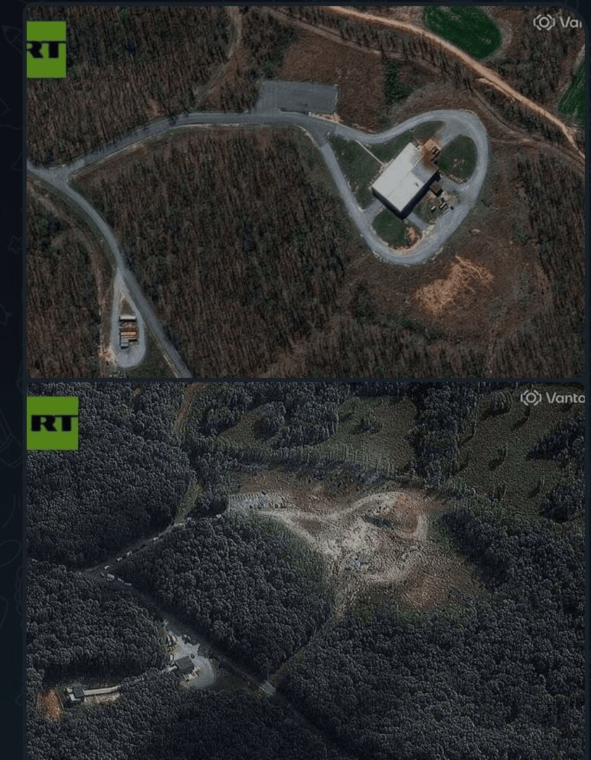 کارخانه مهماتسازی پودر و محو شد؛ عکس قبل و بعد از انفجار را ببینید | هیچکس زنده نماند