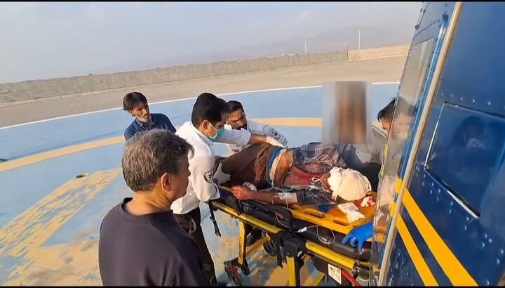 نجات معجزهآسای چوپان در حمله خرس سیاه حوادث