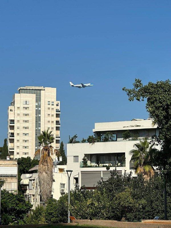 لحظه ورود ترامپ به تل آویو + ویدئو