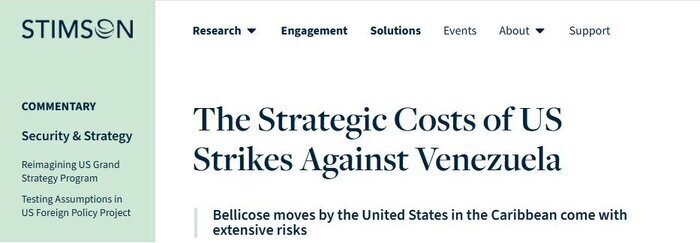 چرا ترامپ نباید حمله کند | اندیشکده استیمسون: این حمله میتواند به باتلاقی جدید برای آمریکا بدل شود