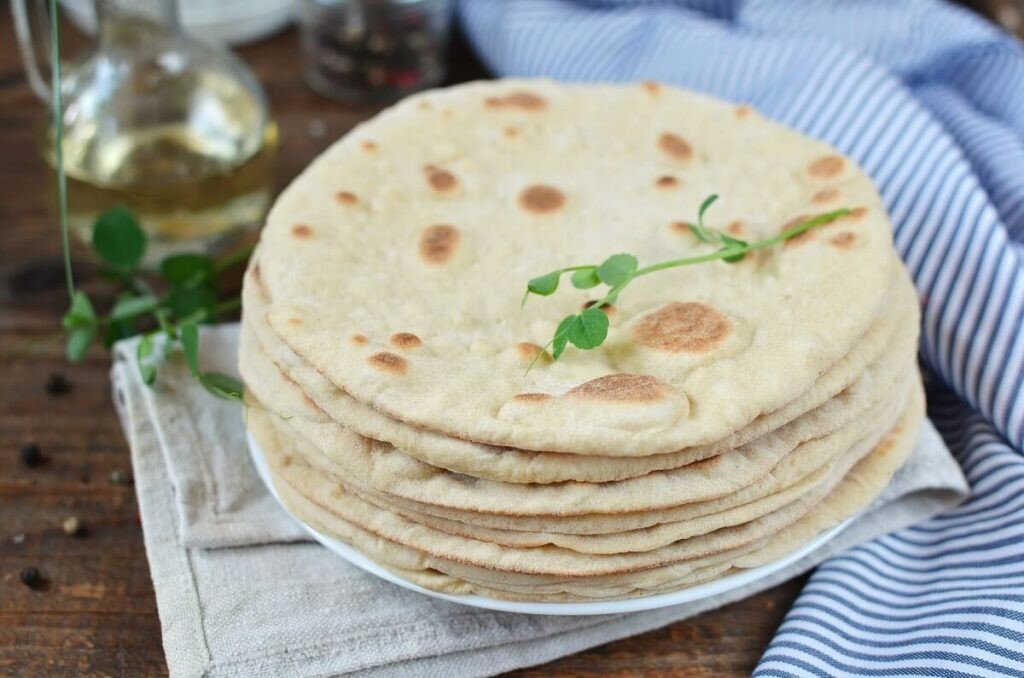 طرز تهیه نان پیتا نان پیتا