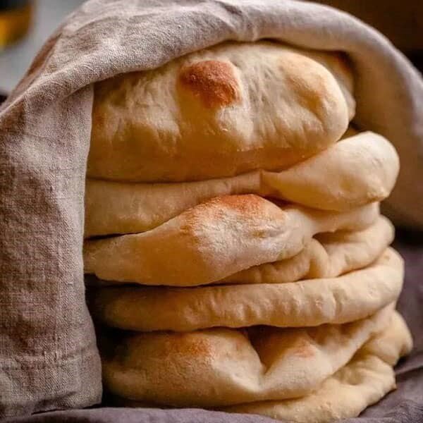 طرز تهیه نان پیتا