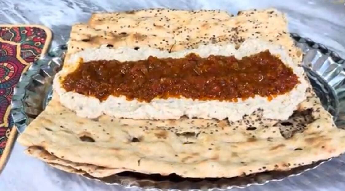 طرز تهیه ناز لقمه با طعم گوشت و بادمجان