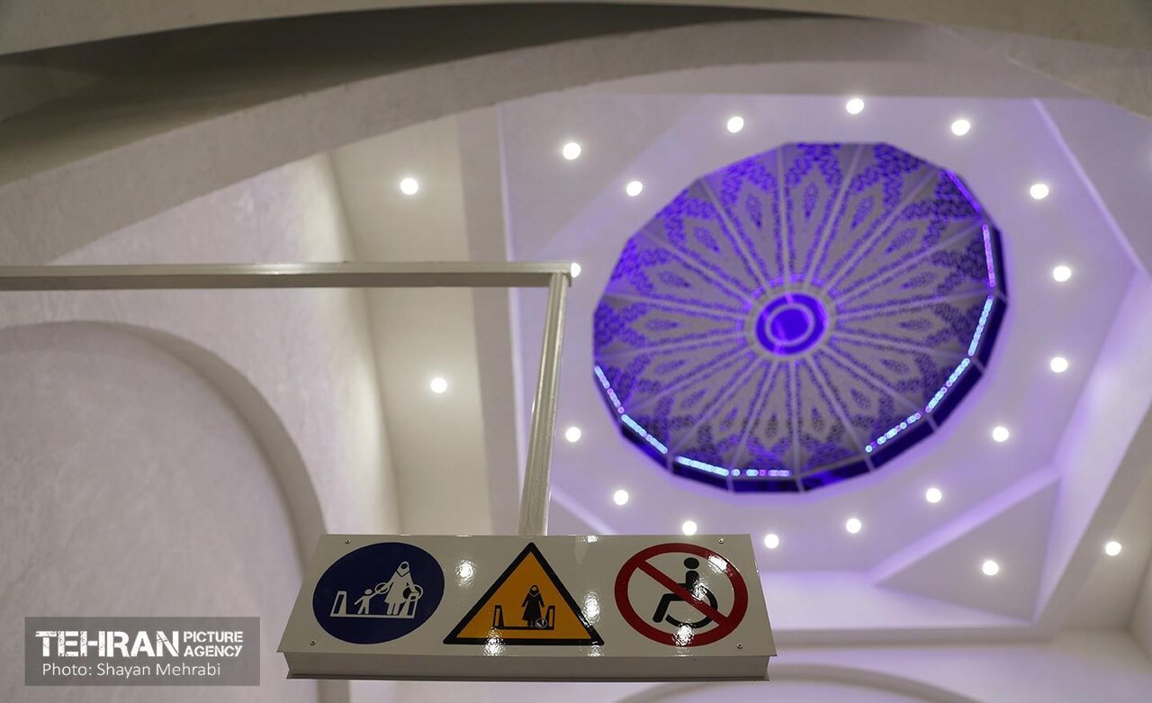 متفاوت و زیبا؛ ایستگاه جدید مترو بهنام مریم مقدس(س) | تصاویر