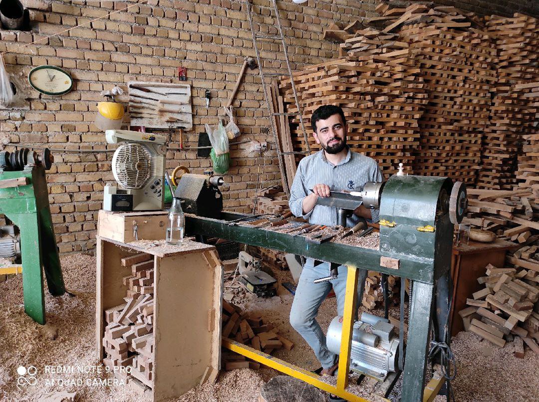 کوچکترین شطرنج جهان در ایران + تصاویر | شاهکار خراطی جوان کردستانی را ببینید