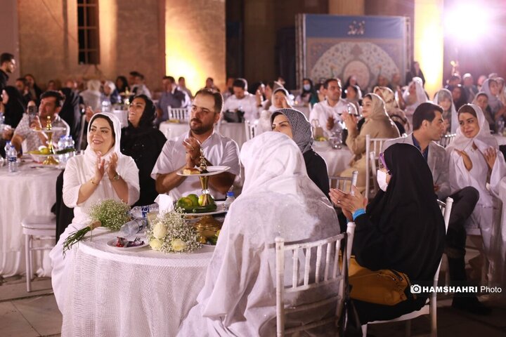 جشن ازدواج و آیین اهدای جهیزیه به ۲۰۰ زوج تهرانی