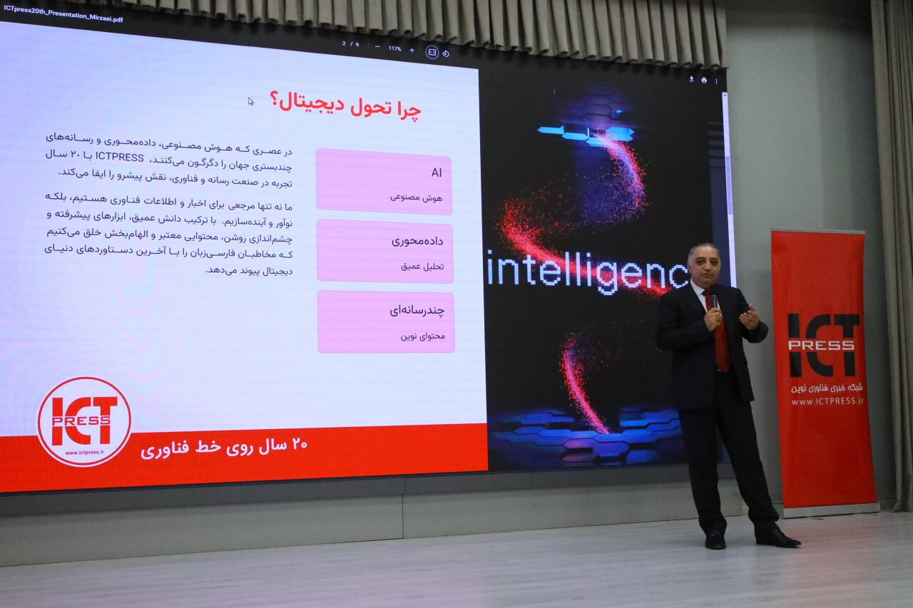 همزمان با بیستمین سالگرد تاسیس آی‌سی‌تی‌پرس؛ سند چشم‌انداز تحول ۱۰ساله «ICTpress» رونمایی شد