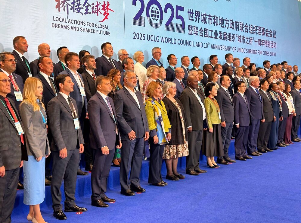 عکس یادگاری شهردار پایتخت با شهرداران بزرگ دنیا