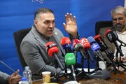 نشست خبری مدیر عامل سازمان ورزش شهرداری تهران