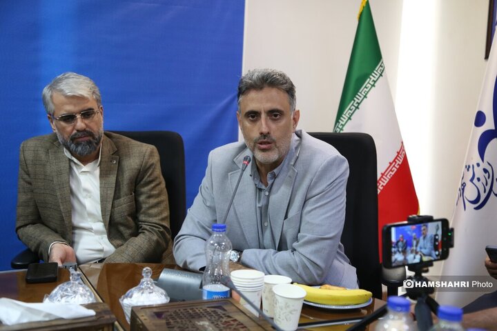 نشست خبری مدیر عامل سازمان ورزش