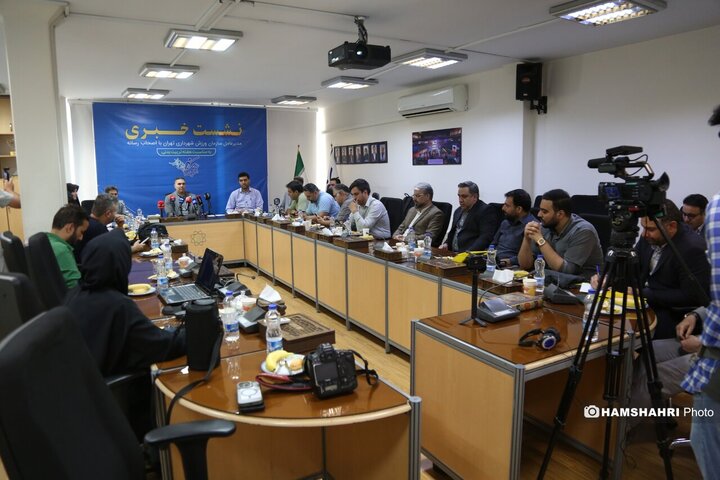 نشست خبری مدیر عامل سازمان ورزش