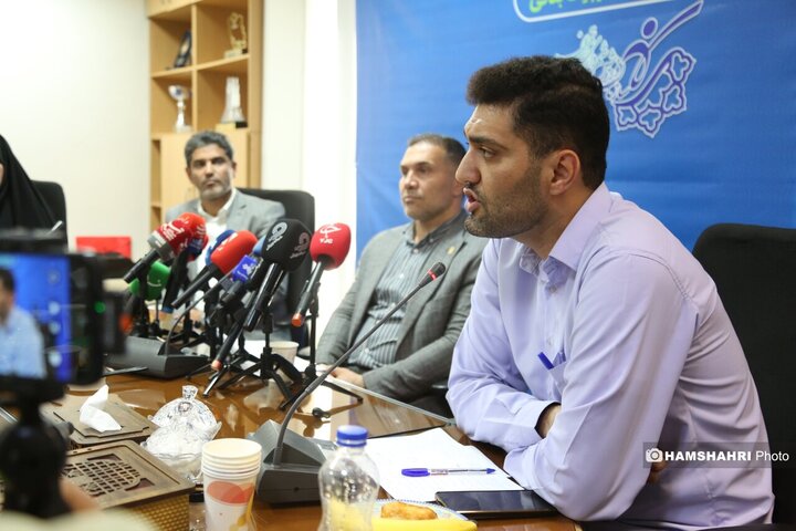 نشست خبری مدیر عامل سازمان ورزش