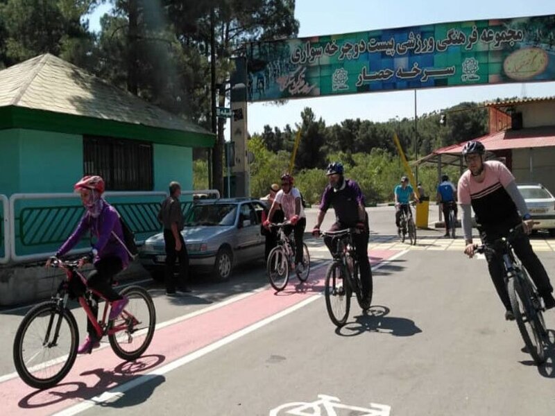 گردشگری با دوچرخه در دل طبیعت