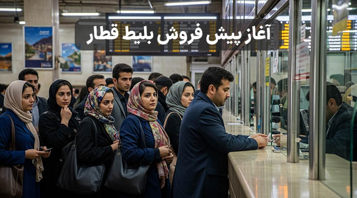 جزئیات پیش فروش بلیط قطارهای این ماه اعلام شد! بلیط