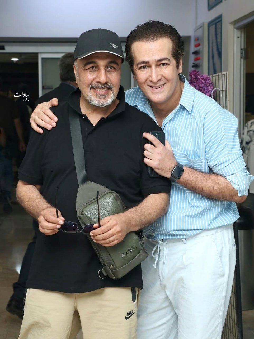 استایل خاص بهزاد خلج، رضا عطاران و عباس جمشیدی فر در اکران مردمی یک سریال | تصاویر