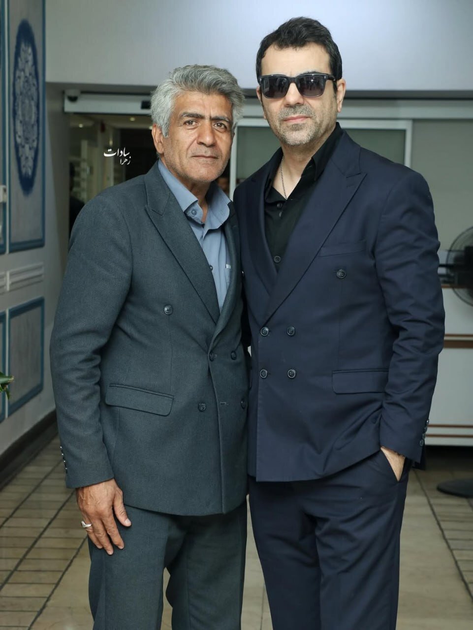 استایل خاص بهزاد خلج، رضا عطاران و عباس جمشیدی فر در اکران مردمی یک سریال | تصاویر