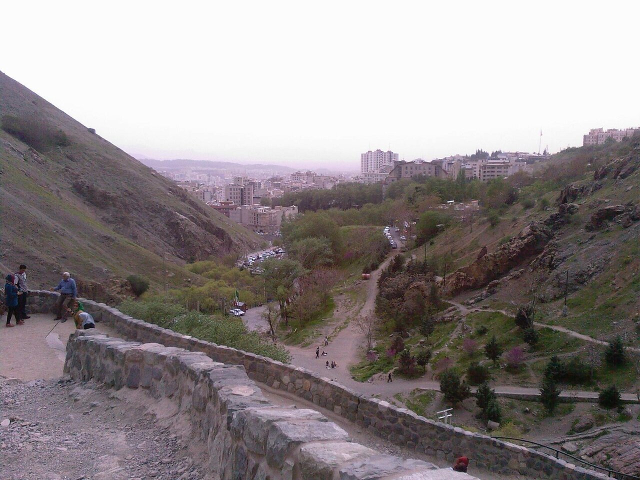 کوه‌پیمایی پاییزی در ارتفاعات تهران