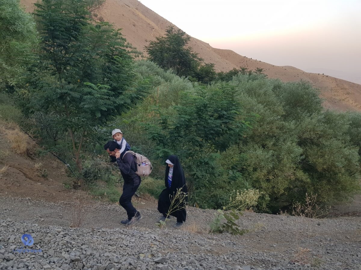 مسیر کوهپیمایی کوهسار