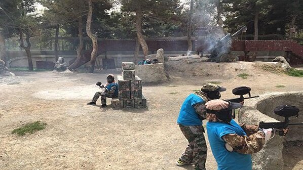 شلیک با گلولههای رنگی