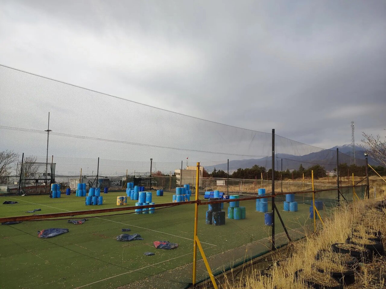 شلیک با گلولههای رنگی