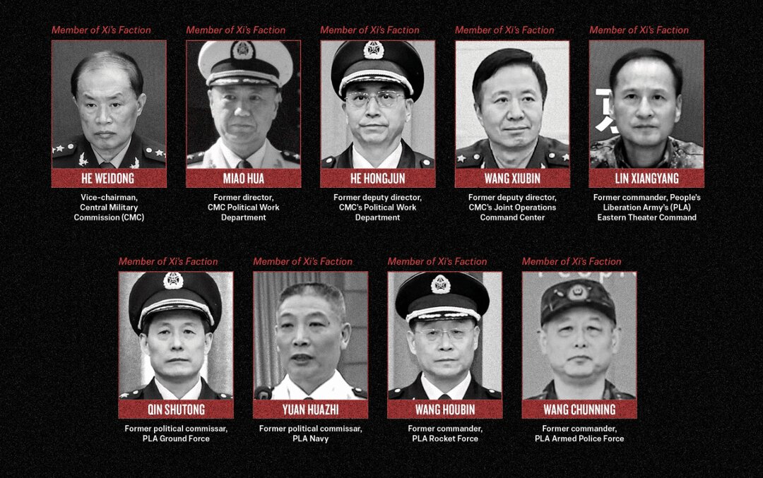 اخراج نفر دوم ارتش و ۹ مقام ارتشی دیگر+ عکس | جرم آنها چیست؟ | شی مطمئناً در حال خانهتکانی است