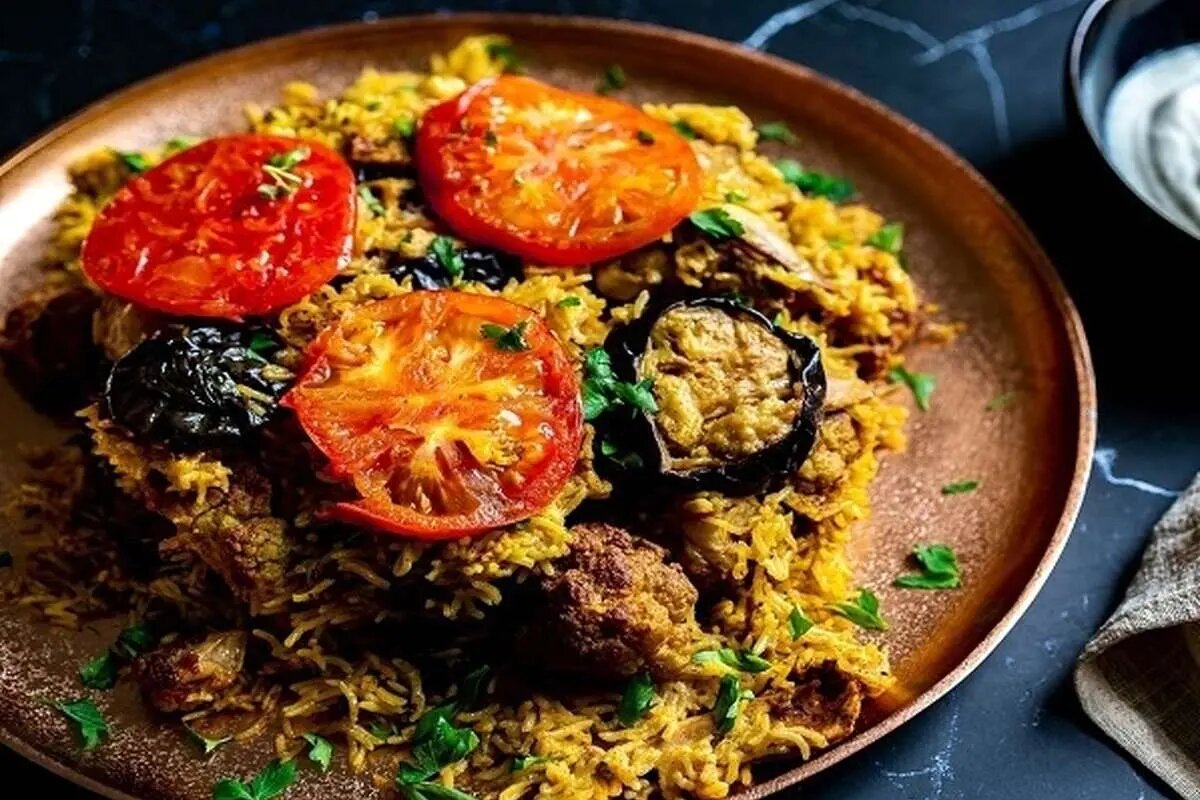 بادمجان پلو قزوینی ؛ پیشنهاد ویژه برای عاشقان طعم لذیذ بادمجان با برنج