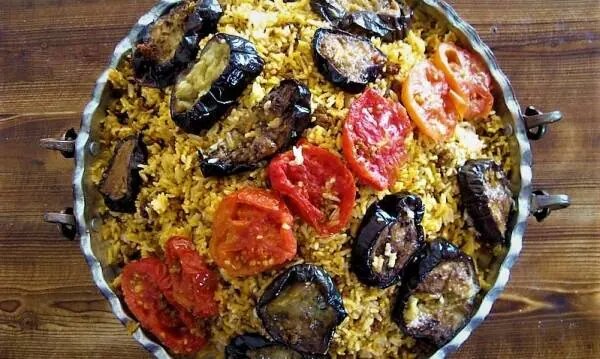 بادمجان پلو قزوینی ؛ پیشنهاد ویژه برای عاشقان طعم لذیذ بادمجان با برنج