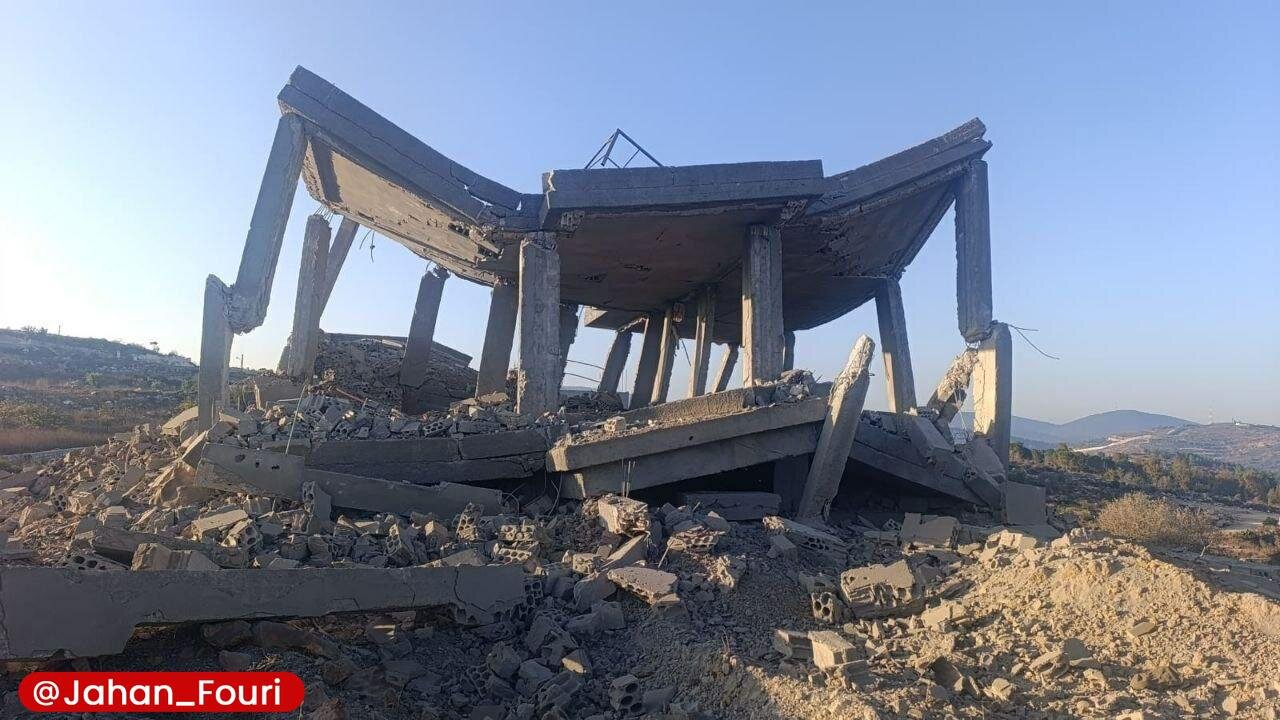 اسرائیل بازسازی را نشانه رفته است لبنان