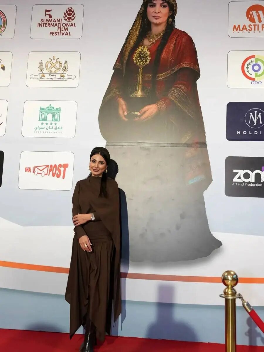 درخشش بازیگر خانم ایرانی در عراق | تصاویر