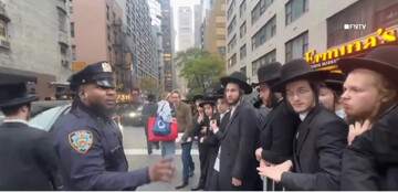 اجتماع هزاران یهودی ارتدکس در نیویورک + ویدئو | ماجرا چیست؟