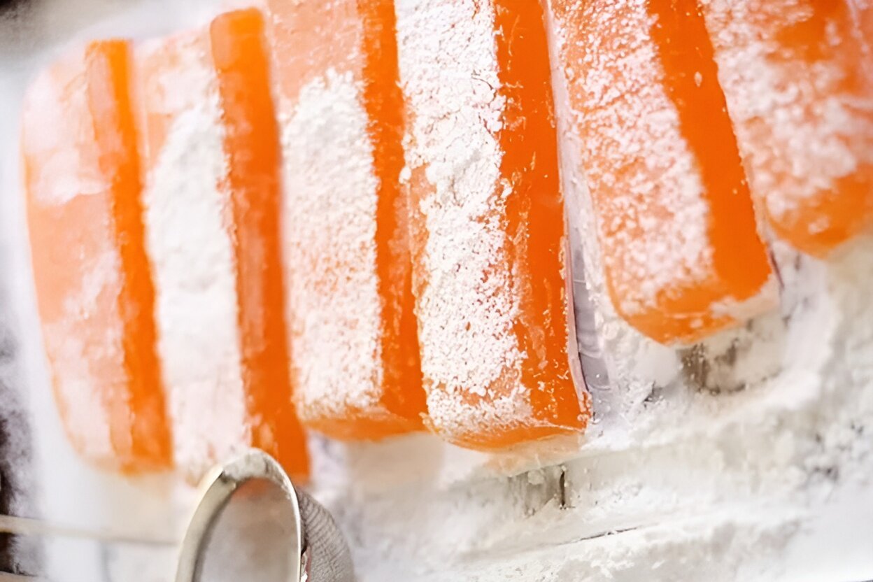 طرز تهیه لوکوم پرتقال طرز تهیه لوکوم پرتقال