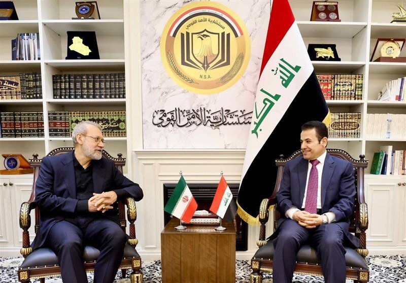 هیچکس حق استفاده از آسمان عراق برای حمله به ایران را ندارد لاریجانی