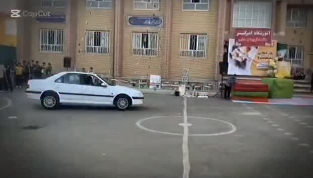 حرکت فوق خطرناک در مدرسهای در قم | انتقاد شدید کاربران فضای مجازی از این حرکت پر خطر + فیلم پرشیا