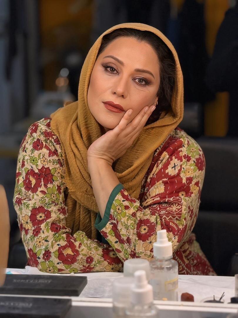 خانم بازیگر در آینه گریم | تصاویر